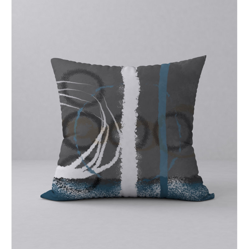Housse de coussin carrée/insert, H 18 po x l 18 po