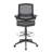 Backed Ergonomic Active Stool with Footrest