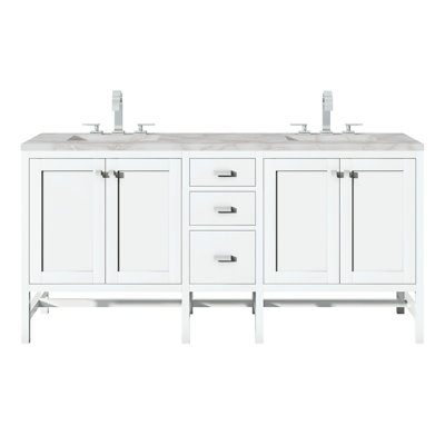 Addison 72'' Double Bathroom Vanity with Top