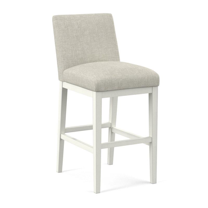 Upholstered Stool, 61643-61, White