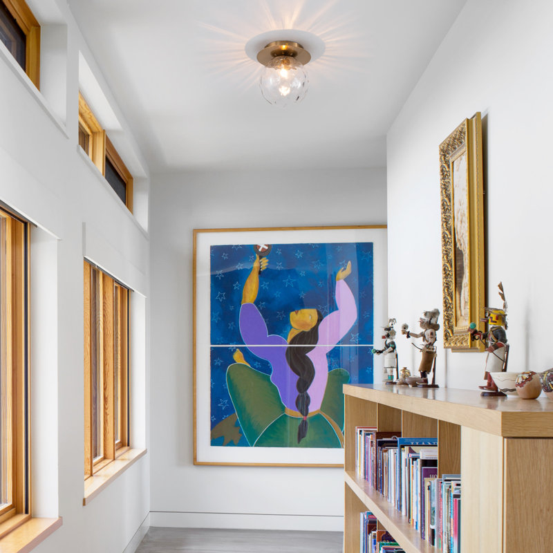 Plafonnier encastré 1 lumière 5,91 po Chandre
