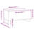Coffee Table 17.5"X17.7" Engineered Wood-702004849-702004848