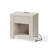 23.6'' 1-Drawer Nightstand With Charging Station, Light Oak (Set of 2)-804224542
