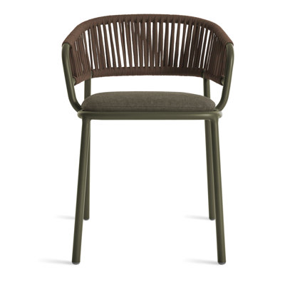 Mate Premium All-Weather Wicker Outdoor Dining Armchair with Sunbrella® Cushion