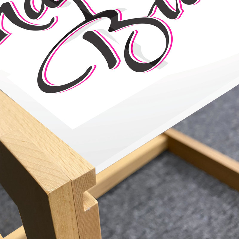 Jacob-James Sled Coffee Table, 90cm H x 62cm W x 40cm D