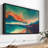 Abstract " Sunset Clouds Canvas Print "-101456666