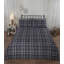Stag & Wreath Winter Brushed Cotton Duvet Cover Set-1358939056-1358939069