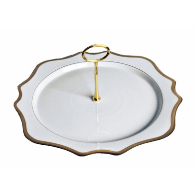 Antique White Cake Stand
