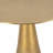Elevarre Chic Round Accent Table - Elegant Gold Variant, Perfect for Modern Homes - 20” Size, Ideal for Living Spaces-91052191