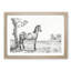 Mottled Horse by Jean Bernard - Picture Frame Drawing Print-55582112-55582120