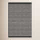 Lorenzo Handmade Recycled P.E.T Black Indoor/Outdoor Rug