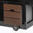 54" Farmhouse Kitchen Island With Drop Leaf, Power Outlet, Kitchen Storage Cart With 2 Doors, 2 Drawers, Rolling Kitchen Island On 4 Large Wheels With Spice Rack For Kitchen, Dining Room, Black-96117898