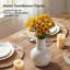 Vase en céramique beige rustique Dowan