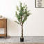 Arbre d'eucalyptus artificiel 55 po en pot