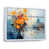 White Floater Framed