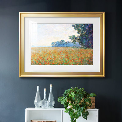 " Oat And Poppy Field, 1890 "