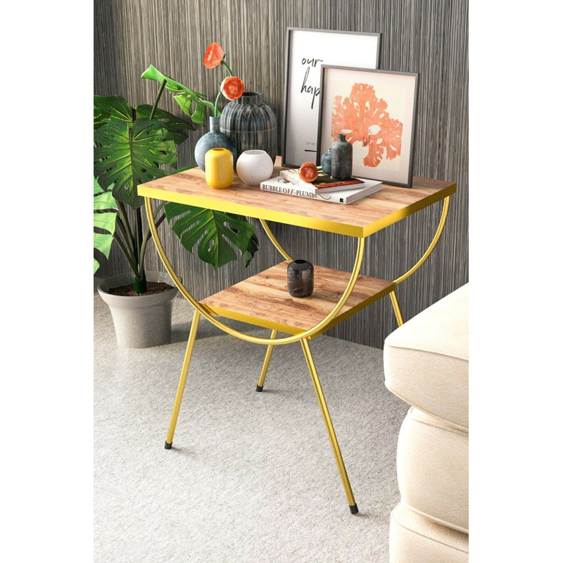 Amiyah 18cm Console Table, Walnut
