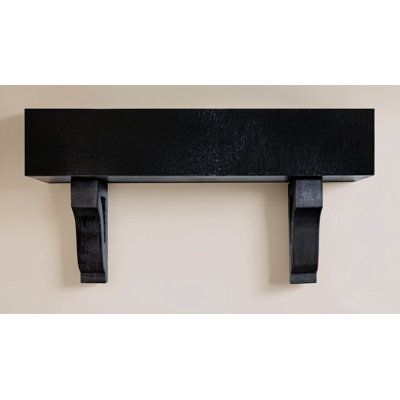 Poplar Floating Shelves W/Corbels