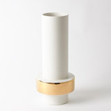 Gold Ring Vase-Mid