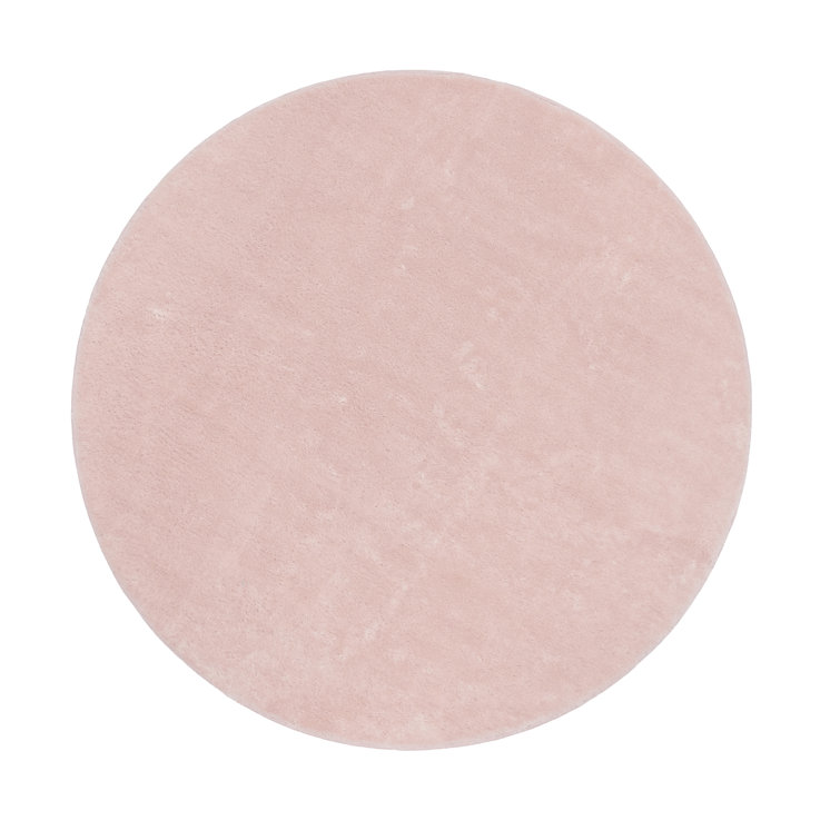 Anarely Shaggy Rug in Pink
