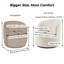 Fauteuil d'appoint moderne en chenille