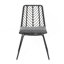 DEJA CHAIR, 2PCS avec 2 coussins, gris