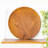 Round Teak Wood Plate - Jumbo