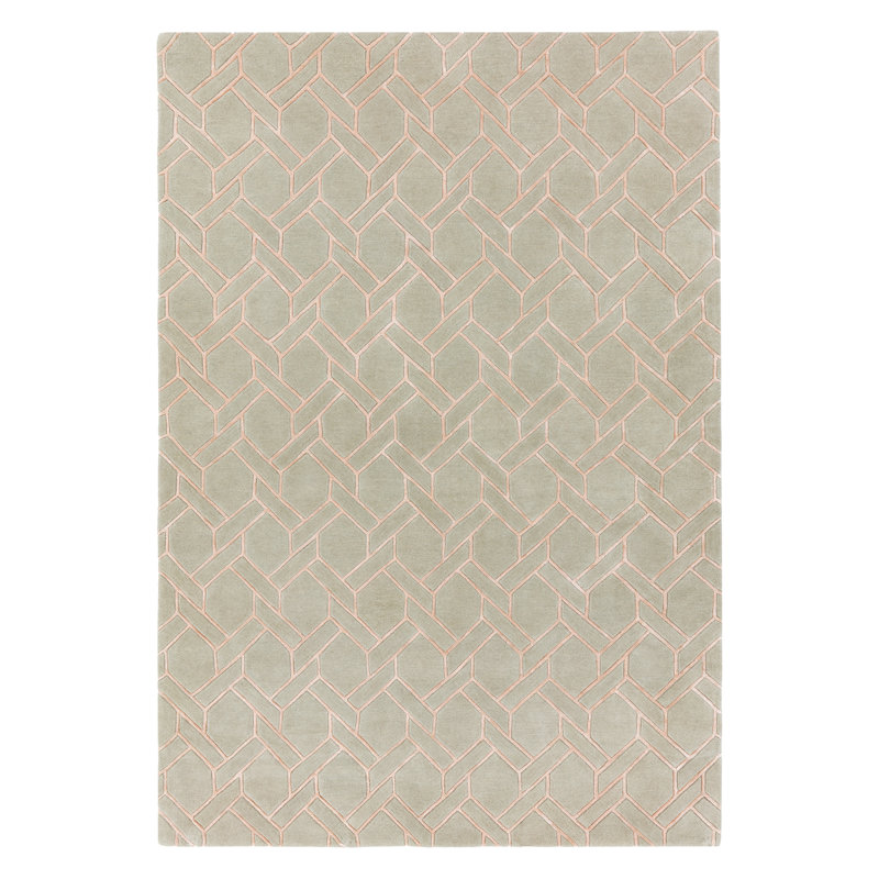 Geometric Hand Woven Area Rug, Rectangle 160 x 230cm