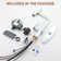 Willow Single Handle Pull Out Kitchen Faucet with Touchless Sensor, Three-function Mode Sprayer