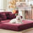 Convertible L-Shaped Sectional Sofa Bed