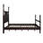 Beckett Morocco Brown Full Solid Wood Low-Profile Bed Frame with Spindle Design-53309534-121602848