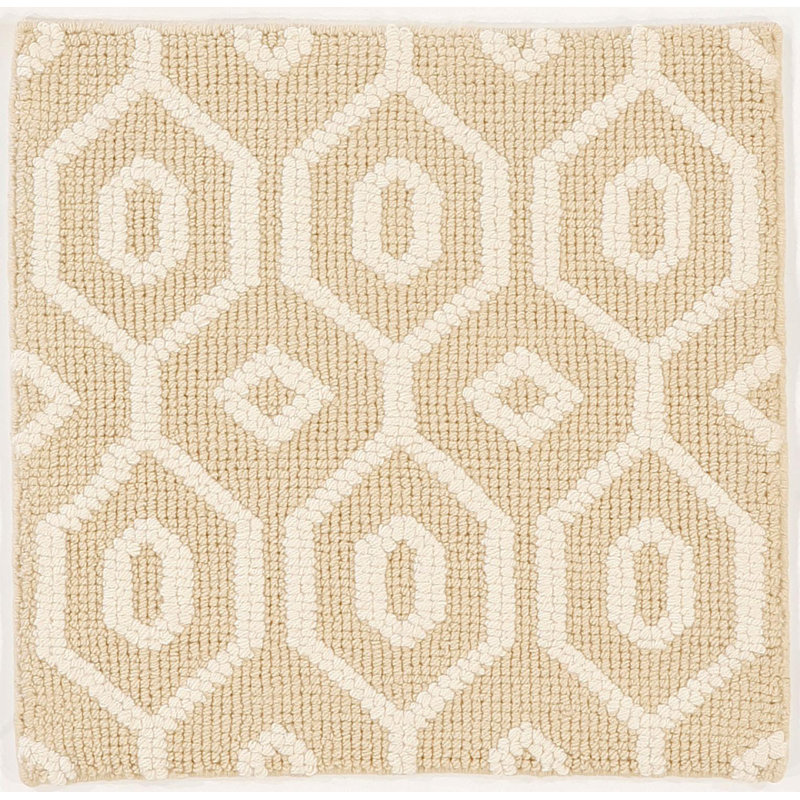 Wool Geometric Indoor Rug, Rectangle 10' x 14'