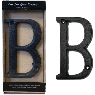 5.5'' H Metal House Number
