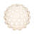 18" Fordie Cream Ceramic Bowl