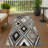 Machine Washable Indoor/Outdoor Aten ACN2331 Diamond Rug-1183702490