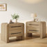 Table de chevet 2 tiroirs l 27,6 po pour chambre