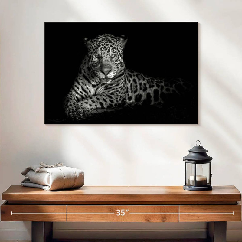 Brampt Blue Eyes Jaguar, 8" H x 12" W