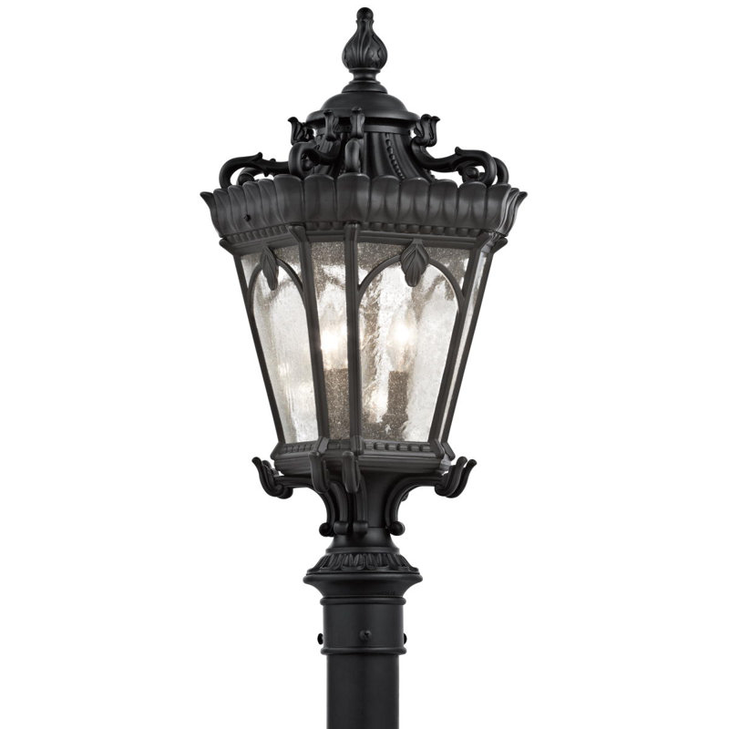 Guzzi Seeded Post Lantern