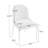 Renzo Modern Bronze Iron Dining Chair With Soft Linen-Textured Upholstery-119478327