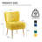 Accent Side Chair With Gold Legs-558270920