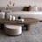Modern simple wabi-Sabi wind log tea table