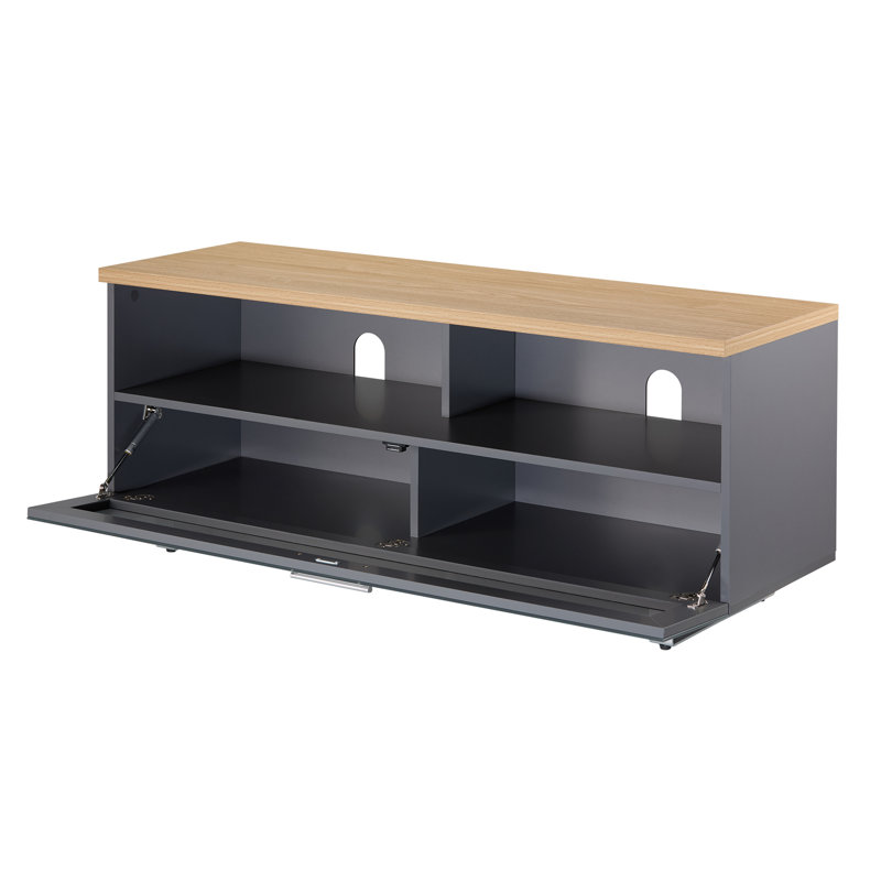 Carnlea Unfinished TV Stand for TVs up to 55", Grey