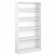 Doyno Tall 5 Shelf Bookcase - Set of 2, Storage and Display Bookshelves for Home Office and Living Room