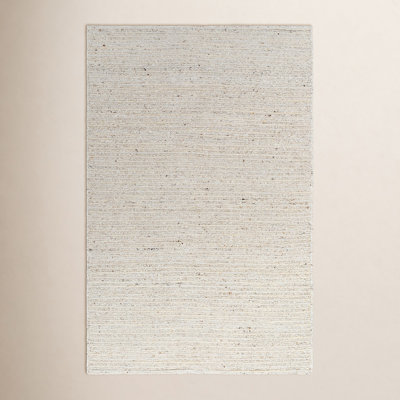 Joly Handmade Wool Beige Rug