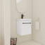 Meuble-lavabo mural avec lavabo-1244931815