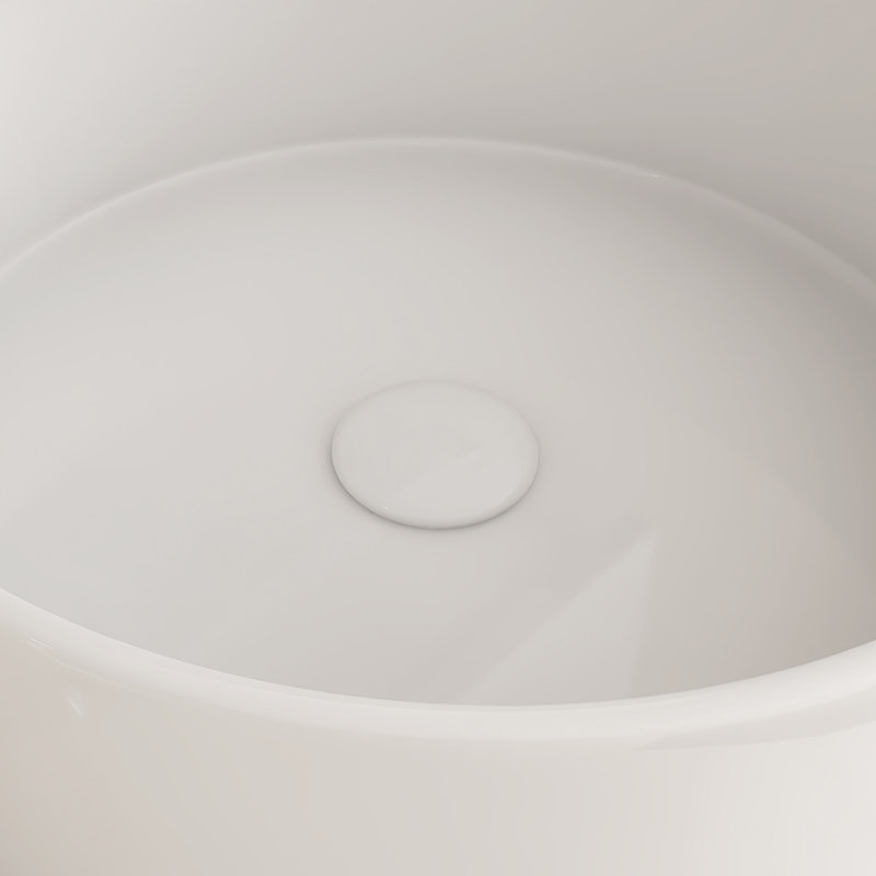 24 po Meuble-lavabo mural élégant et élégant avec tiroir
