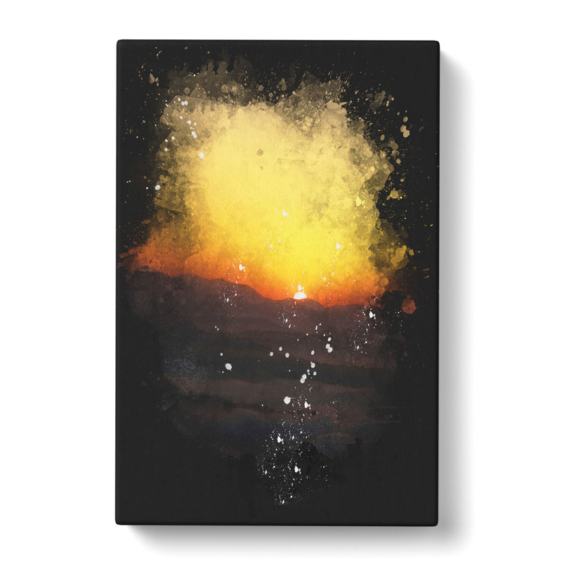 Indian Sunrise - Wrapped Canvas, 76cm H x 45cm W x 4cm D