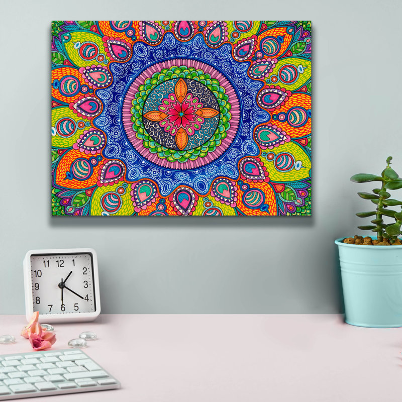 «Mardi Gras Mandala» par Hello Angel