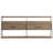 Casa Paros 74'' Solid Wood Top Console Table