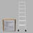3 Steps Wall Mounted Retractable Folding Ladder-1536277880
